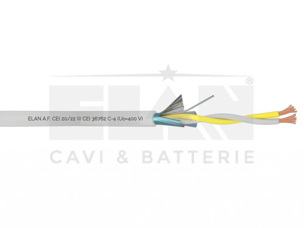 CAVO TWISTATO SCHERMATO 2X1,00