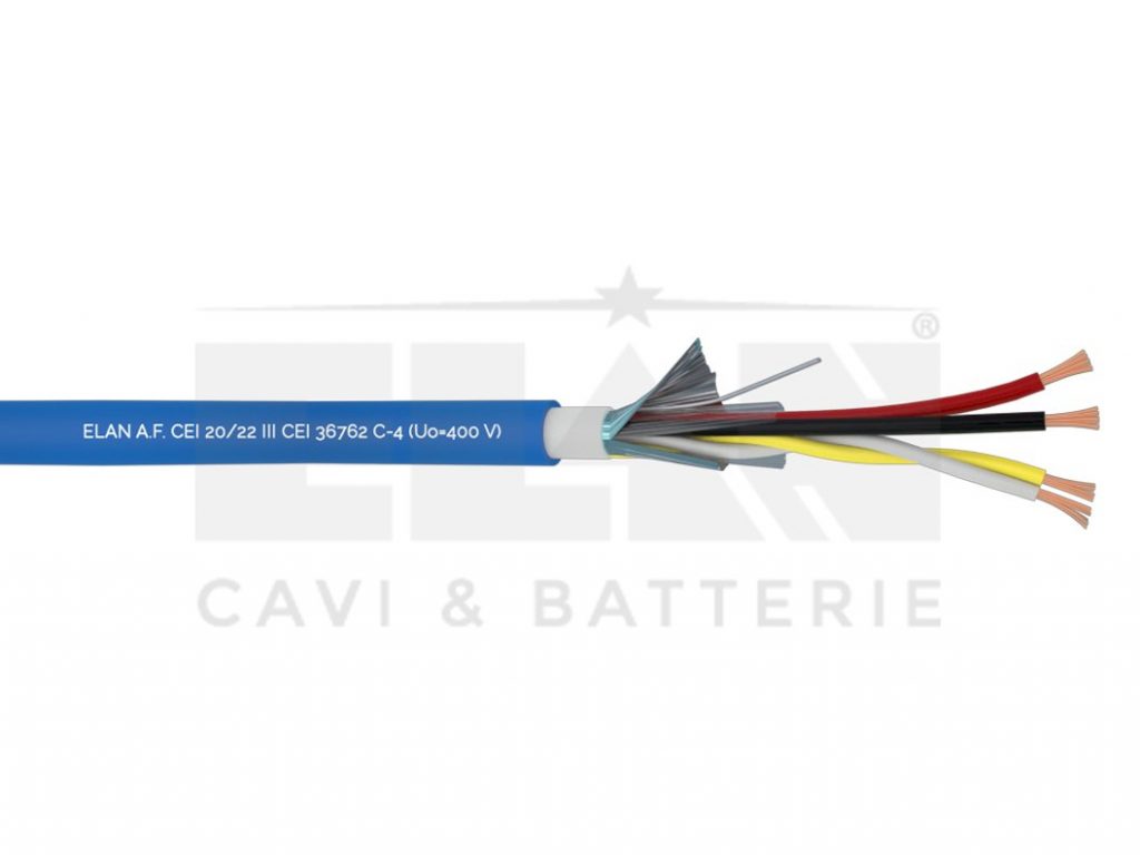 CAVO TWISTATO SCHERMATO 2X1,50+2X1,00 DOPPIA GUAINA