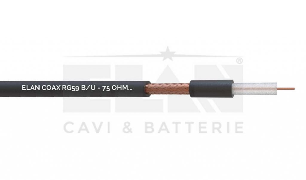 CAVO COASSIALE RG59 B/U 75 OHM