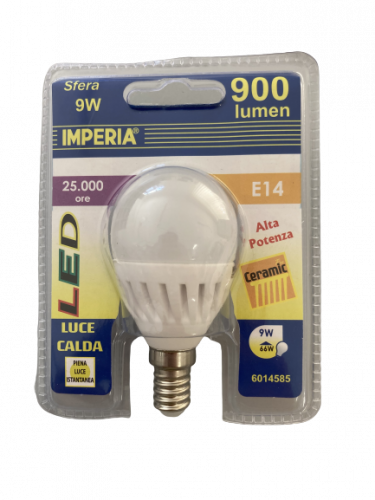Sfera LED Ceramic Blister 25.000 H
