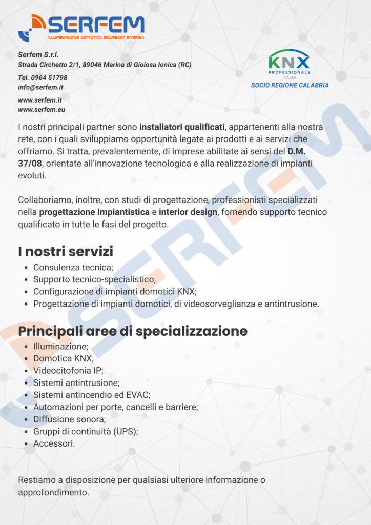 Pagina presentazione aziendale